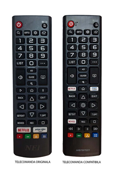 OEM Telecomanda inlocuitoare compatibila TV NEI 55 NE 6900 IR 1439 (356-1)