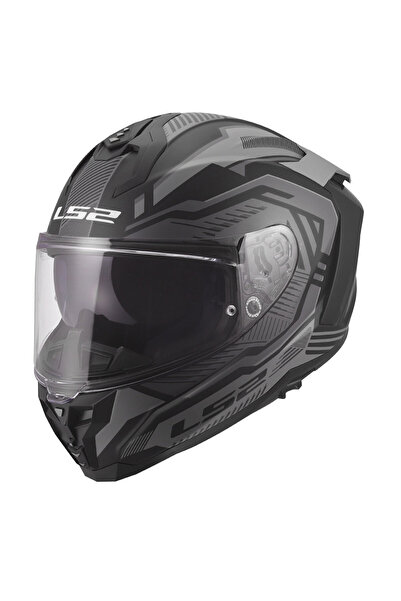 LS2 CHALLENGER 2 DRAVIX MAT GRİ KASK