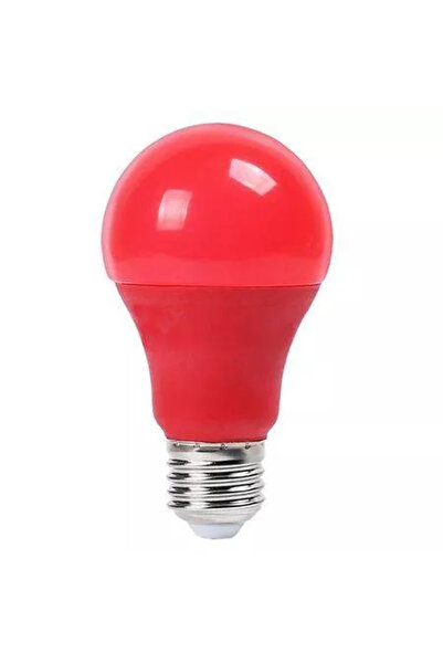 OEM LED bulb A60 E27 9W red V-TAC