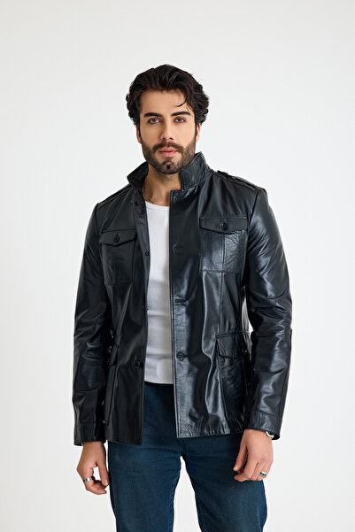 Franko Armondi Regular Uzun Erkek Deri Kaban – E17-K-757-4-CEP-18514