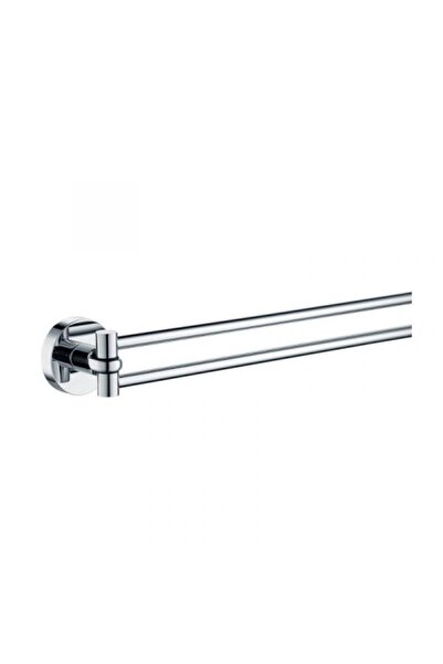 Kröner Double Towel Rack, Kroner, Rio, Glossy Chrome