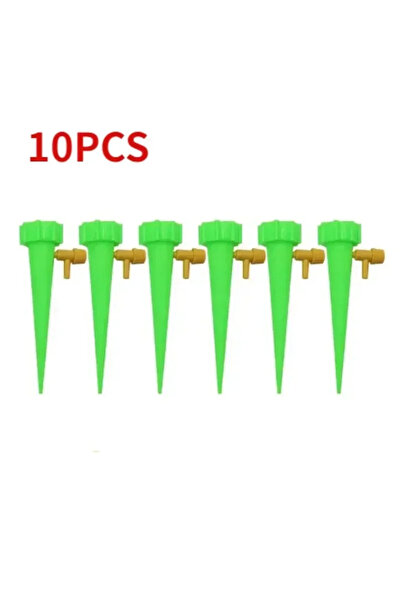 Choice1 green-10pcs Automatic Watering Device Adjustable Plant Waterers Drip ...