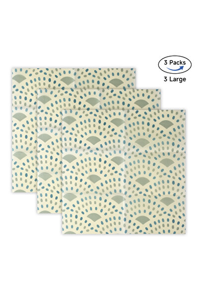 Choice 3pcs 3pcs refrigerator freezing safety preservation beeswax cloth, san...