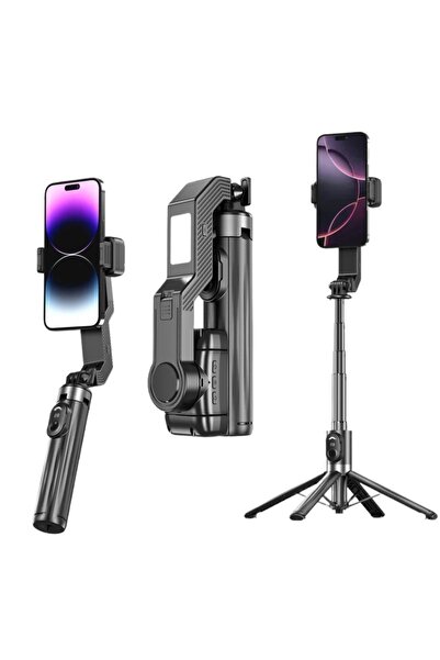 Choice حامل ثلاثي القوائم Q-31 Q31 Gimbal Stabilizer أحادي المحور، عصا سيلفي ...