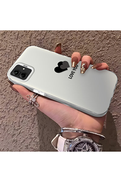 Hontinga حافظة هاتف سامسونج جالاكسي A03 متوافقة مع نمط القلب من السيليكون ذات...