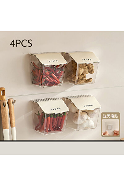 Choice1 4 PCS Onion And Garlic Storage Box Kitchen Acceesories Perforation-fr...