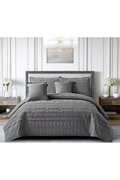 alzawia Single size compressed bedsheet, plain, 4 pieces