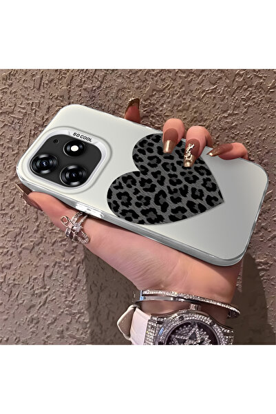 Hontinga حافظة هاتف تكنو سبارك 10 برو متوافقة مع الحواف السيليكونية الصلبة وا...