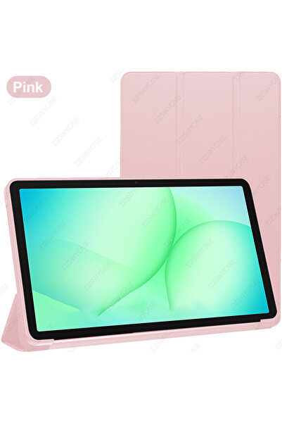 Choice Pink Silicone Case for Tab A9/A11 8.7 inch SM-X110 X130, Trifold Stand...