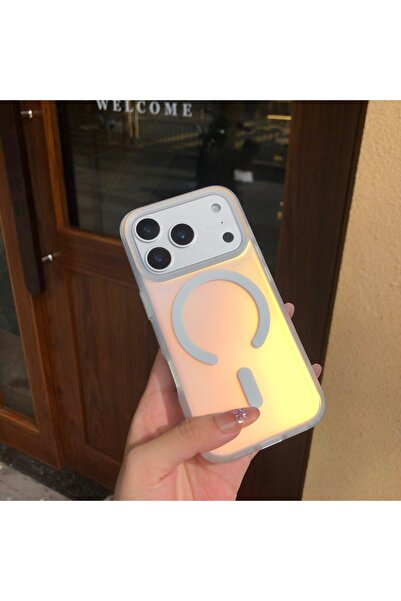 Choice6 غلاف هاتف iPhone 17 Pro Max D22 الجديد والمُغيّر للألوان بالليزر، مُن...