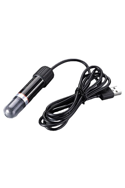 Choice قضيب تسخين أسود صغير للأحواض المائية يعمل بـ USB، قابل للغمر، بدرجة حر...