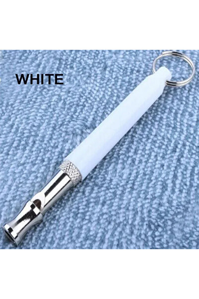 Choice3 WHITE Multicolor Ultrasonic Dog Training Deterrent Whistle Dog Whistl...
