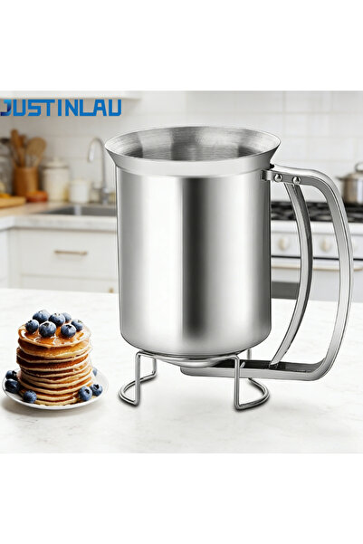 Choice موزع عجينة الفطائر من الفولاذ المقاوم للصدأ من جاستنلاو، قمع مكبس، موز...