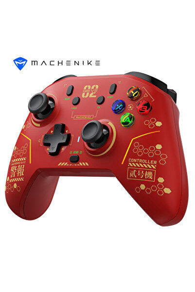 choice2 وحدة تحكم ألعاب لاسلكية MACHENIKE G6V2 ثلاثية الأوضاع باللون الأحمر ل...