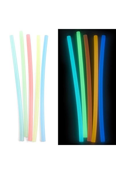Choice 01 5pcs 20CM Luminous Mixing Hot Melt Glue Sticks DIY Seal Wax Translu...