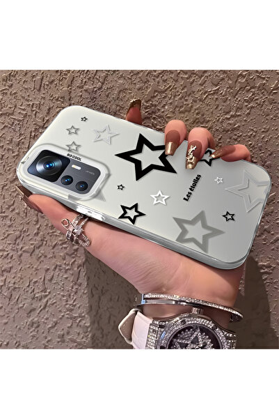 Hontinga حافظة هاتف Mi 12T متوافقة مع الحواف السيليكونية الصلبة والمضادة للسق...