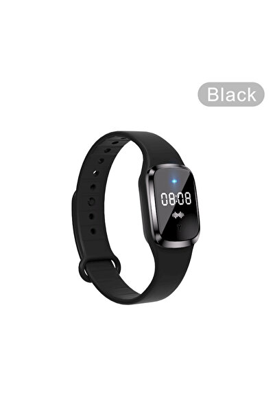 Choice1 black Adjustable Silicone Anti-Mosquito Wristband Rechargeable Repell...