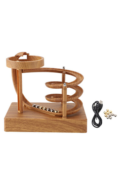 Choice1 آلة حركة دائمة دوارة ذات حبيبات خشبية، تحفة فنية رائعة، آلة حركة دائم...