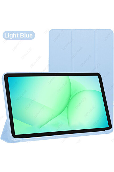 choice2 Light Blue Silicone Case for Tab A9/A11 8.7 inch SM-X110 X130, Trifol...