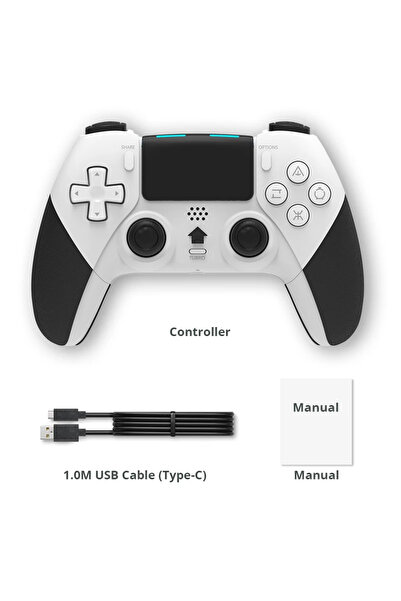 Choice وحدة تحكم لاسلكية من داتا فروج لجهاز PS4، وحدة تحكم ألعاب PS4، عصا تحك...