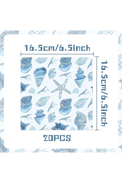 choice2 Set 1 LaVenty Last Toast On The Coast Party Napkins Coastal Beach Par...