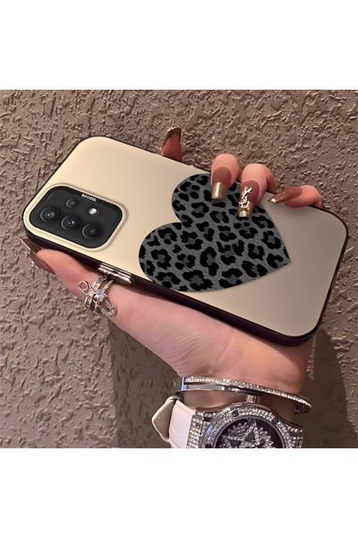 Hontinga حافظة هاتف سامسونج جالاكسي A32 متوافقة مع حافة السيليكون الصلبة ومضا...