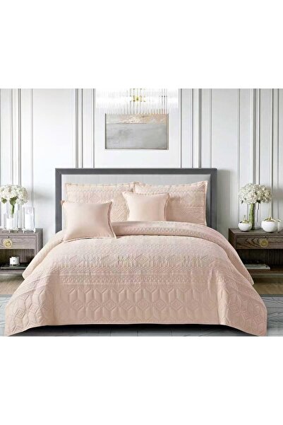 alzawia Single size compressed bedsheet, plain, 4 pieces