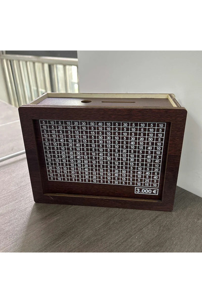 choice2 EUR 3000 1000/3000/5000/10000 Euro Money Box Wooden Money Box Reusabl...