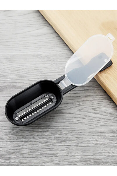 Choice Black 1pc-Easy to use fish scale scraper with protective cover - perfe...