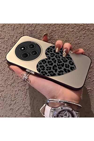 Hontinga حافظة هاتف Redmi A4 متوافقة مع الحواف السيليكونية الصلبة والمضادة لل...