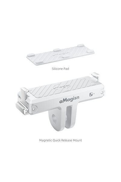 Choice1 حامل مغناطيسي سريع الفك لكاميرا Insta360 Go Ultra، قاعدة مغناطيسية بل...