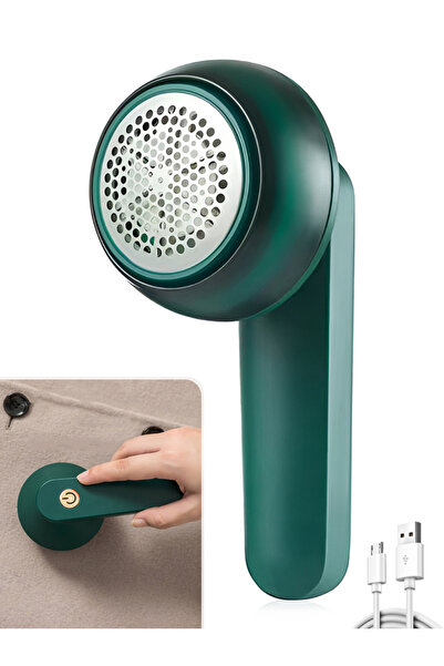 Choice3 green Electric Clothing Shaver Portable Garment Fabric Professional L...