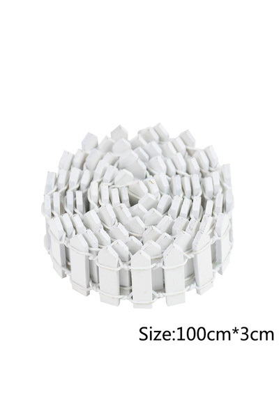 Choice11 B11-1م × 3سم، 7 ألوان، سياج خشبي صغير، ديكور حديقة خرافية مصغرة، أصي...