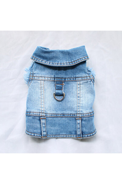 choice2 XL color a Summer Dog Denim Vest For Small Medium Dogs Puppy Shirt Ca...