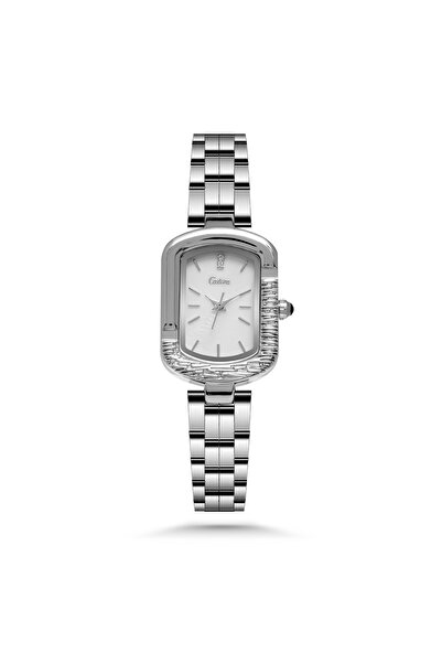 catera Katira women's watch with a steel strap
