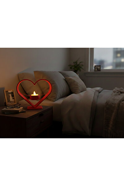 3DEpics Kalbin İçinde Asılı Tealight Mumluk