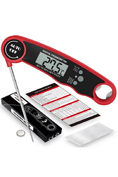 Choice Red Kitchen tools Digital Food Thermometer for Cooking and Baking Kit ...