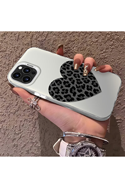 Hontinga حافظة هاتف آيفون 15 برو ماكس متوافقة مع الحواف السيليكونية الصلبة وا...