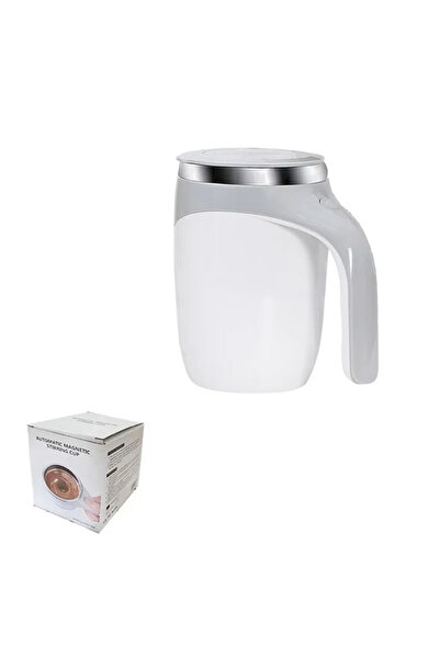 Choice3 380ml jbb-White Lazy Coffee Stirring Cup Auto Stirring Cup Magnetic R...