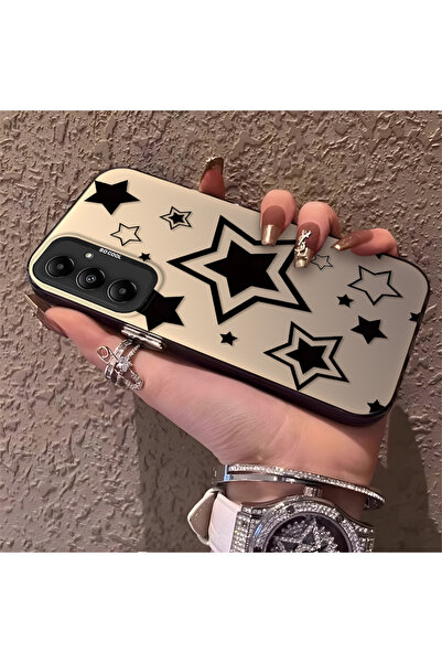 Hontinga حافظة هاتف سيليكون متوافقة مع هاتف سامسونج جالاكسي A05S، مزينة بنمط ...