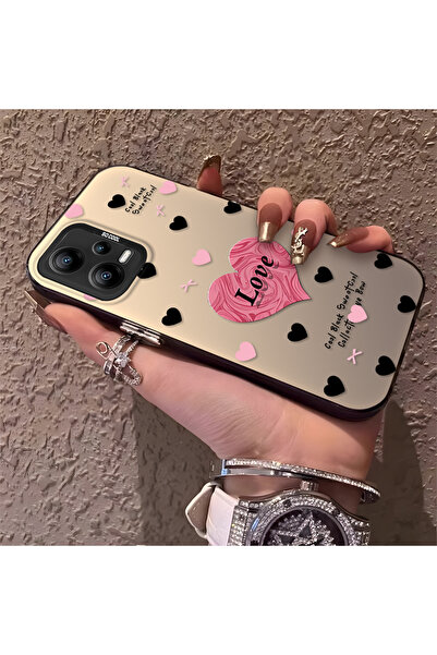 Hontinga حافظة هاتف ريدمي نوت 12 5G متوافقة مع السيليكون ذات الحواف الصلبة وا...