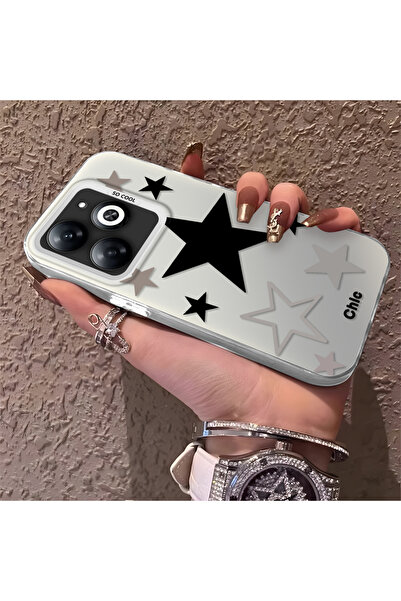 Hontinga حافظة هاتف من السيليكون متوافقة مع هاتف Tecno Spark 20، ذات حافة صلب...