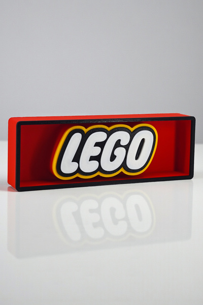 Hunga Lego - Masa Üstü Dekoru - Raf Dekoru Logo