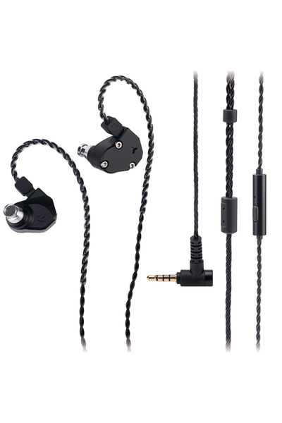 Choice1 سماعات أذن داخلية عالية الدقة TINHIFI C2 2025 سوداء اللون مزودة بميكر...