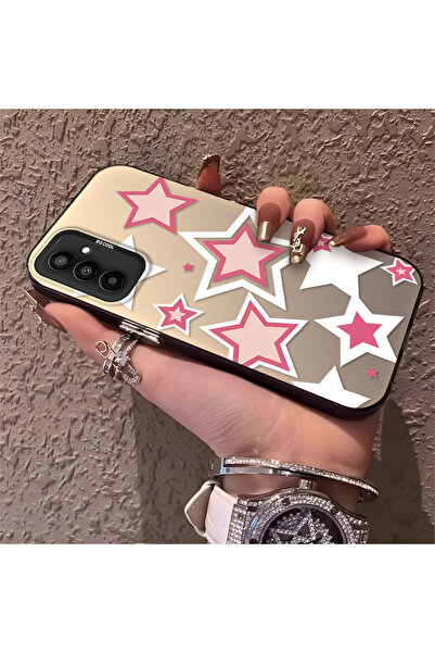 Hontinga حافظة هاتف سامسونج جالاكسي M13 متوافقة مع نجوم ملونة من السيليكون ذا...