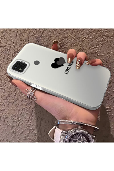 Hontinga حافظة هاتف Poco C31 متوافقة مع نمط القلب من السيليكون ذات حافة صلبة ...