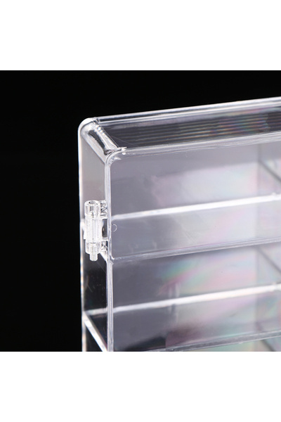 Choice صندوق تخزين سيارات بعجلات أكريليك مقاس واحد (W) لسيارات مصبوبة بمقياس ...