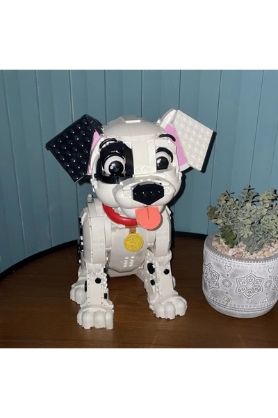 Choice مجموعة بناء 101 كلب مرقش، 1722 قطعة، رقم الموديل 43269، جرو، 101 كلب م...