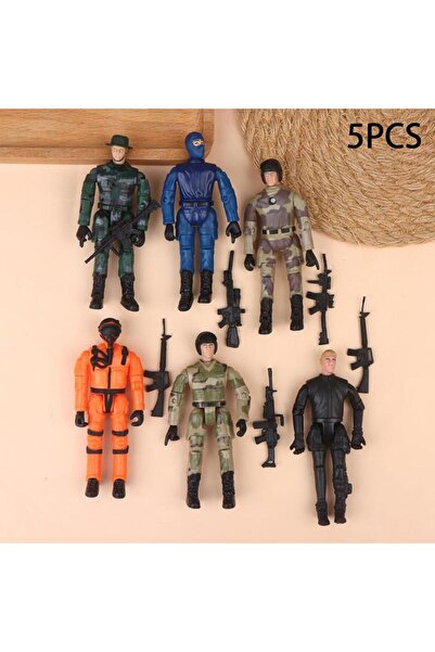Choice1 A3 1/3/5PCS Random Color Creative Retro Action Figure Garage Driver D...