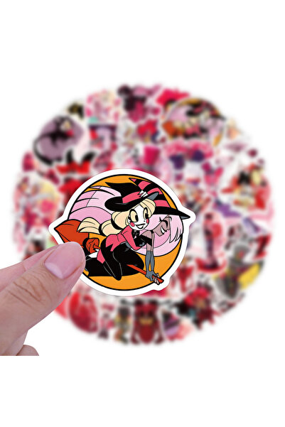 Choice 120 قطعة من ملصقات فندق هازبين، ملصقات فاجي وتشارلي مورنينغستار، ملصقا...